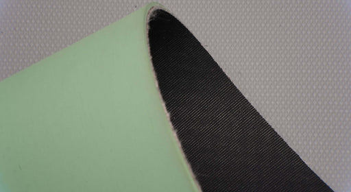 Green diamond surface of NC nylon conveyor belt, 3.8mm thickness, 1-layer, 7nm strength.