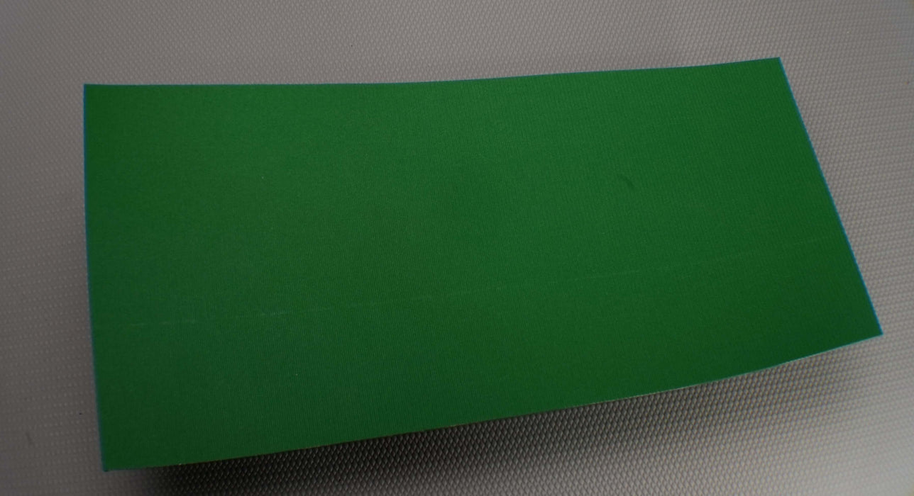 Diamond surfacing on nylon core conveyor belt.
