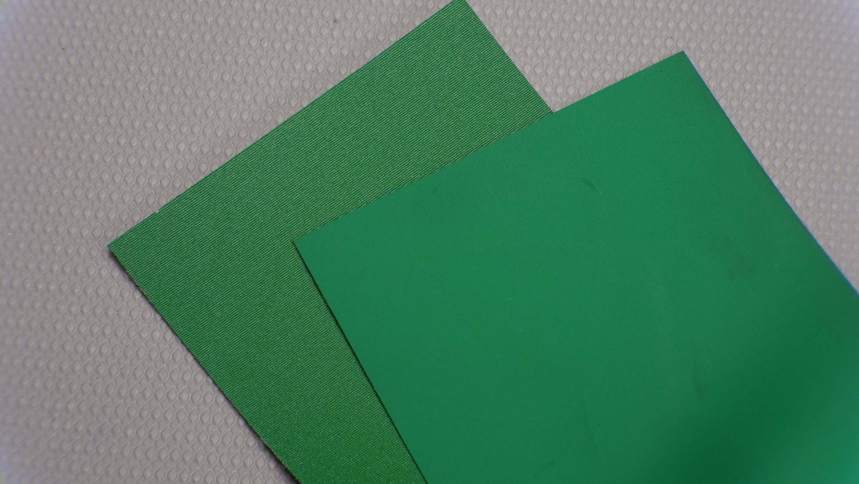 Green surface of nylon core conveyor belt.
