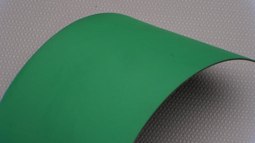 Green smooth top of Nylon Core conveyor belt.
