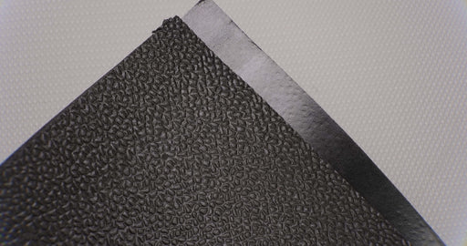 Black bottom layer of rubber conveyor belt with 3/8 inch thickness