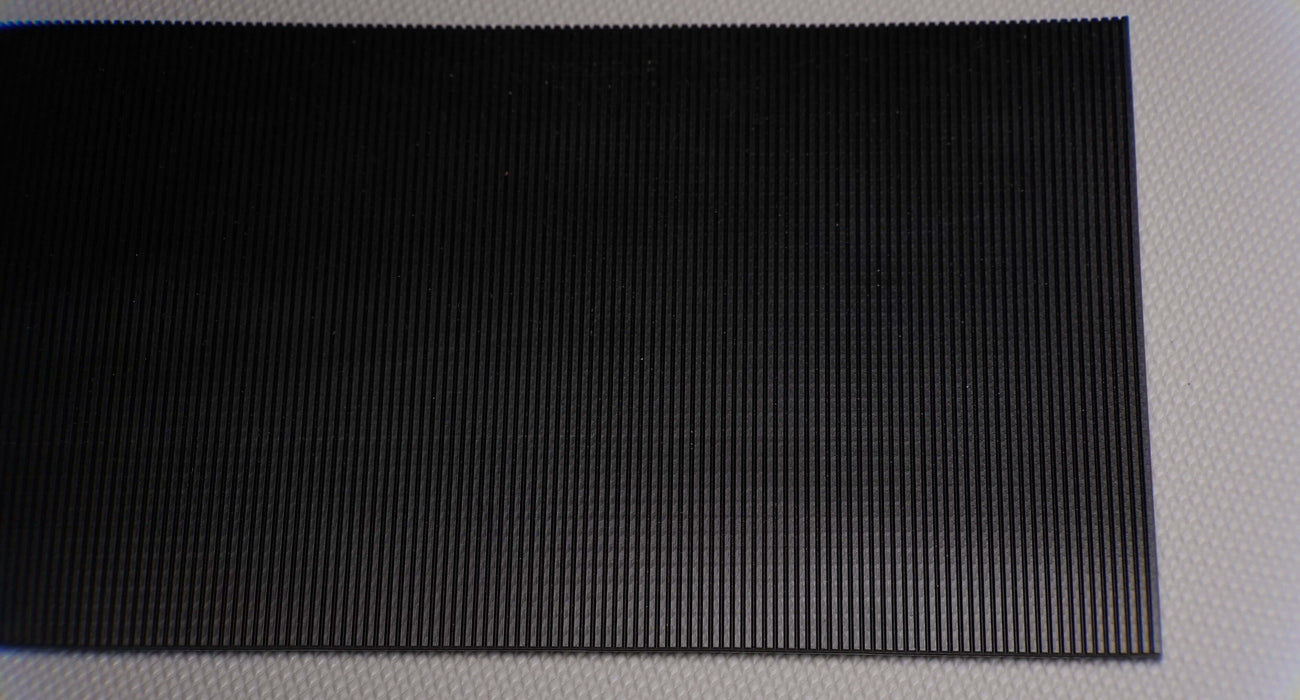 2Ply Mono Black I x FS - PVC Conveyor Belt