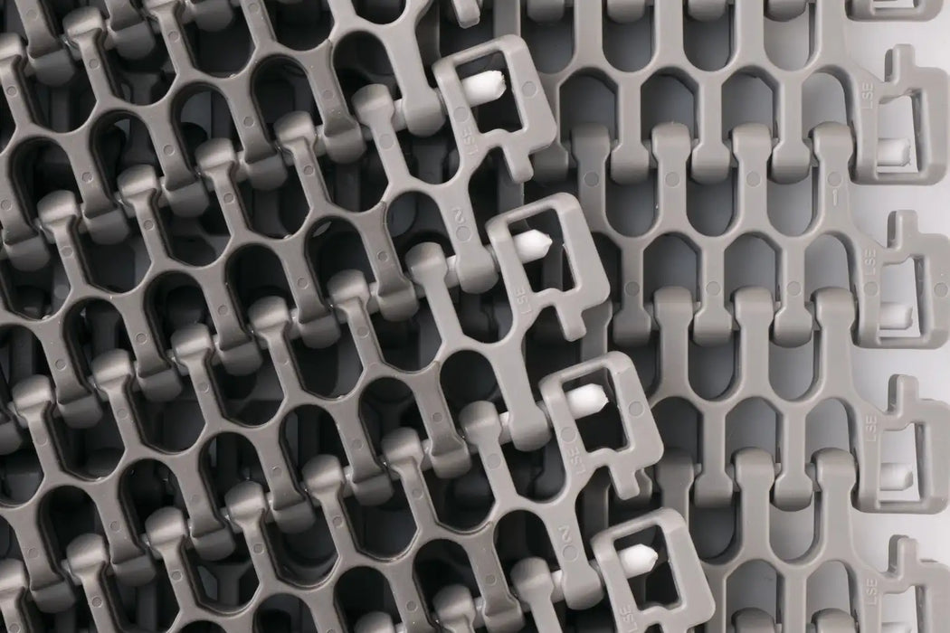 Intralox Series 2400 Flush Grid Friction Top 2.2 with Load-Sharing™ Edge