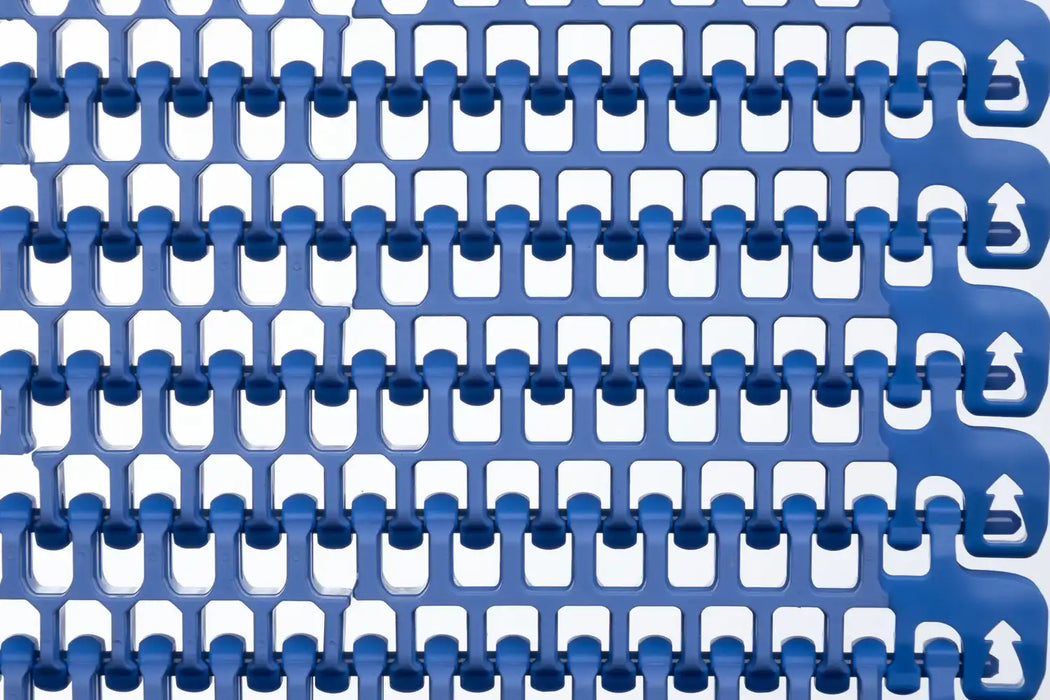 Intralox Series 2400 Radius Friction Top with Heavy-Duty Edge