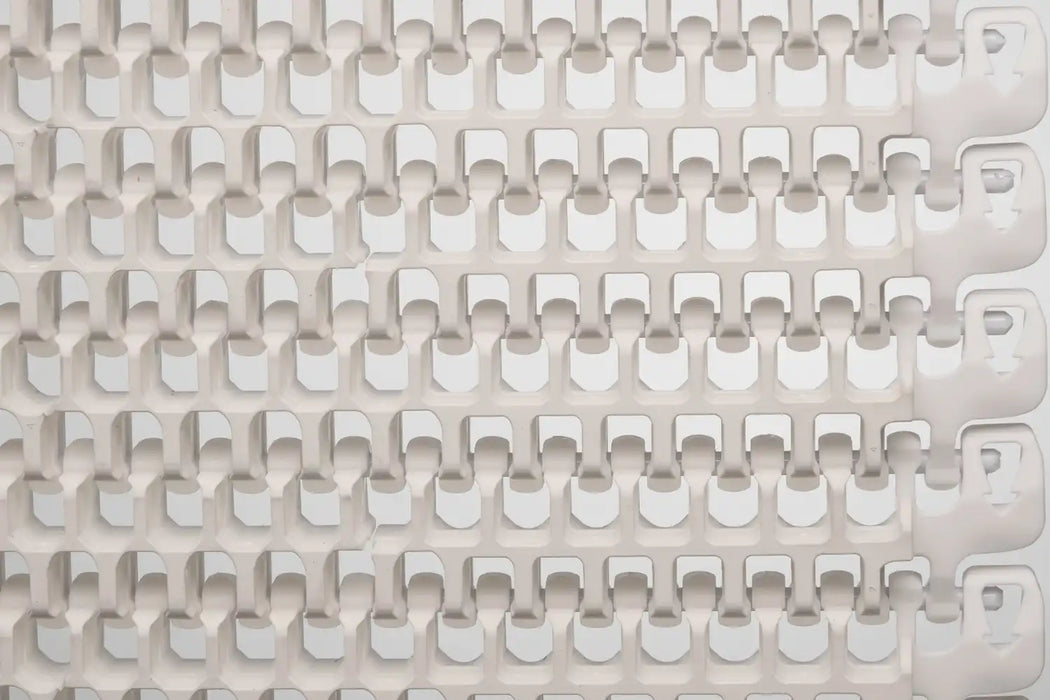 Intralox Series 2400 0.4 in High Radius Friction Top with Heavy-Duty Edge
