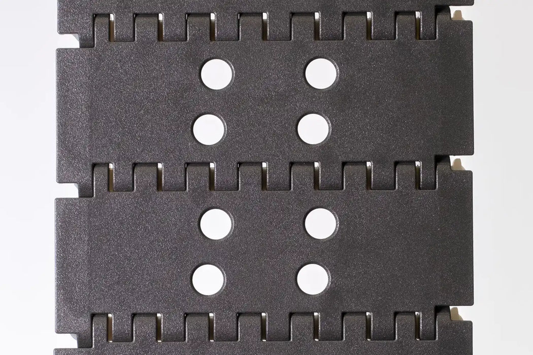 Intralox Series 900 3 in Mold to Width Perforated Flat Top with 4-7/32 in holes