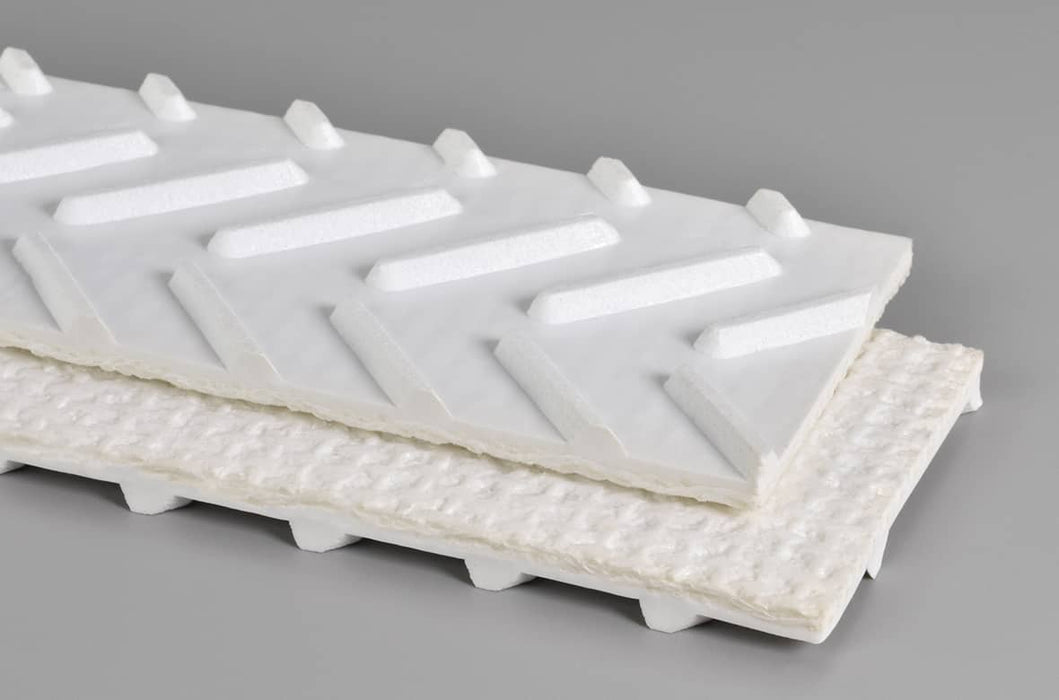 PVC 100 White Chevron Top II x FS OR FDA