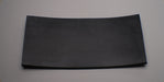 Back side view of MOR rubber conveyor belt with 3/4 inch thickness, black color, top and bottom rubber.