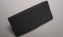 Front side view of EPDM rubber conveyor belt with 1 inch thickness, black color, open cell fabric.