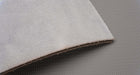 Grey top layer of leather conveyor belt, 3 layers, 5.6mm thickness