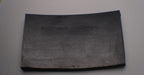 Back side view of MOR rubber conveyor belt with 1 inch thickness, black color, top and bottom rubber.