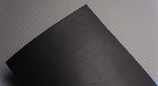  Back side view of MOR rubber conveyor belt with 3/8 inch thickness, black color, top and bottom rubber.