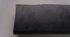  Front side view of MOR rubber conveyor belt with 3/4 inch thickness, black color, top and bottom rubber.