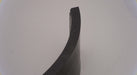  Side view of MOR rubber conveyor belt with 1/2 inch thickness, black color, top and bottom rubber.