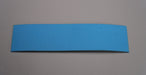 Front view of NC conveyor belt showing diamond surfacing in blue, made from nylon fabric.