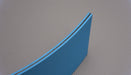 Side view of NC conveyor belt showing 6mm thickness and back side with diamond surfacing in blue color.