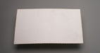  Front side view of PU conveyor belt with 0.95mm thickness, white impregnated top color.