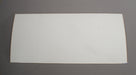 Front view of PU conveyor belt showing white shallow rough top, 2.20mm thickness.