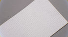 : Back side view of PVC conveyor belt with 2mm thickness, white bottom color, and fabric surface.