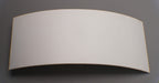 Front side view of RBR conveyor belt with 3.15mm thickness, white color, 3 layers, woven fabric, and 26nm strength.