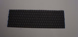 9/32' thickness detail of rubber conveyor belt with diamond top.