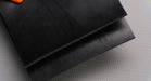 Black surface of rubber conveyor belt with 1/8 inch thickness