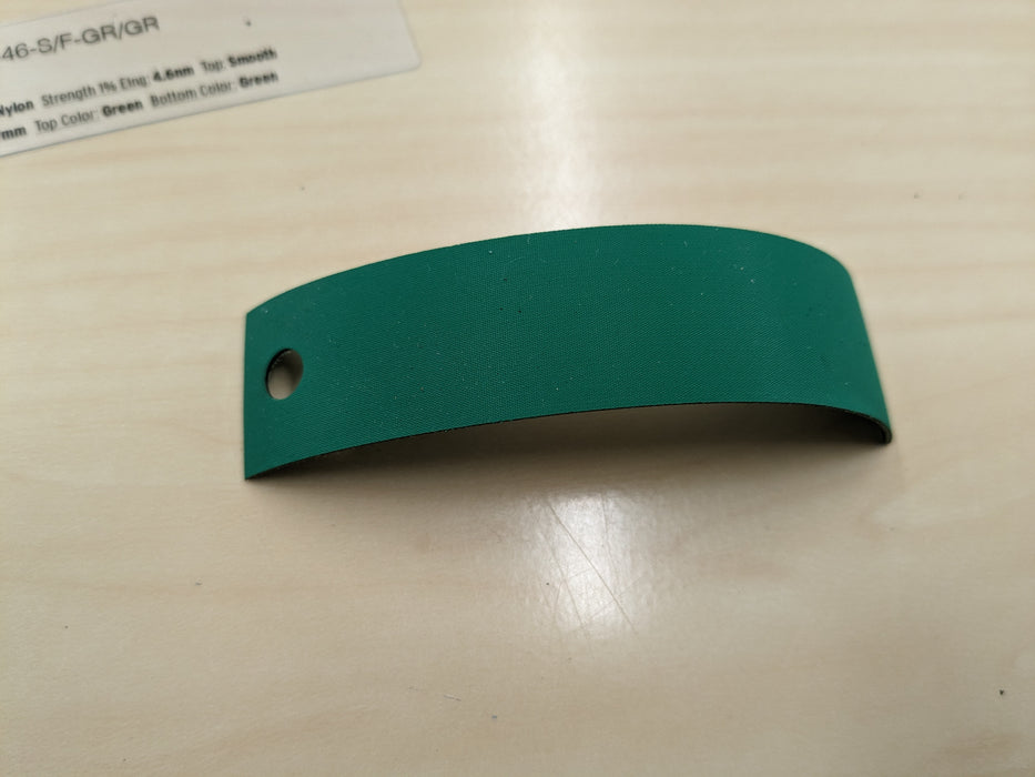 Top view of nylon core conveyor belt
